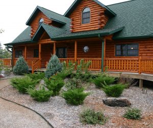 Casa prefabricada de madera modulares y Casa Móvil o Mobile Homes de Tejado Verde